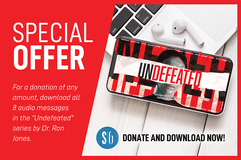 A Special Offer from Dr. Ron Jones!